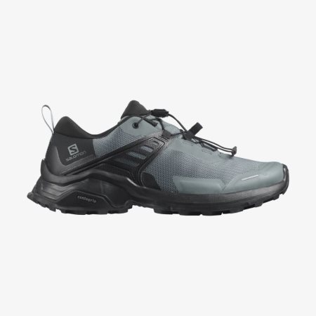 Zapatillas Trekking Salomon X RAISE Mujer Negras/Verde (ES-WPLK)